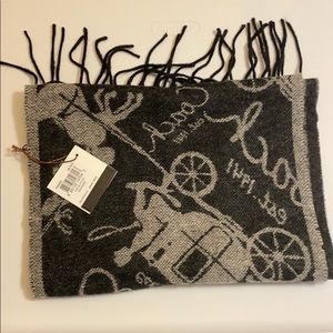 Coach scarf 90% wool/10% cashmere